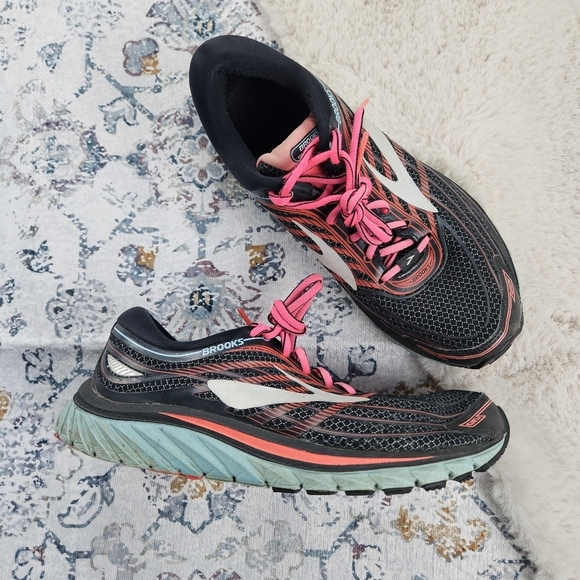 Brooks Shoes - Brooks Glycerin 15 Running Shoes Super DNA Black Pink 1202471B099 US 9
